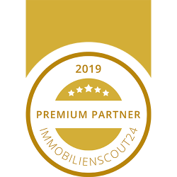 Auszeichnung Premium Partner 2019 von Immobilienscout24